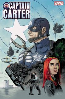 Captain Carter #1 - okładka alternatywna
