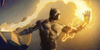 Nowi rekruci Iluminatów - T'Challa/Czarna Pantera (wcześniej nie chciał uczestniczyć w spotkaniach)