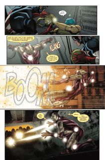 Captain America/Iron Man #4 - plansze