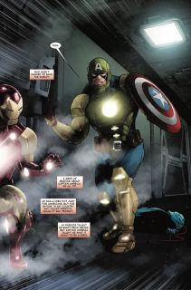 Captain America/Iron Man #4 - plansze
