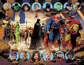 Justice League #75 - plansze