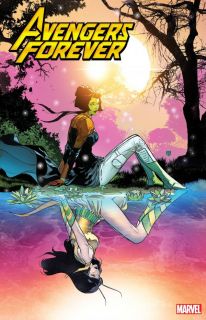 Avengers Forever #4 - okładka alternatywna