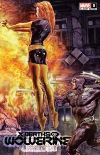 X Deaths of Wolverine #5 - okładka alternatywna