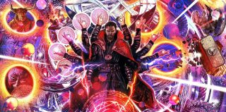 Doktor Strange w Multiwersum Obłędu - okładka Empire