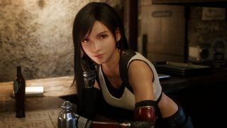 Tifa Lockheart, Final Fantasy 7. Jedna z towarzyszek Clouda, wierny i lojalny kompan, często również głos rozsądku. Poza tym nie do przecenienia są jej zdolności w walce - jej pięści niejednokrotnie siały spustoszenie we wrogich szeregach.