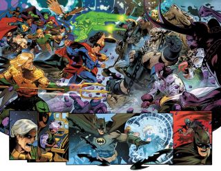 Justice League #75 - plansze