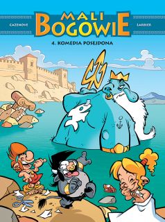 Mali Bogowie. Tom 4. Komedia Posejdona - okładka