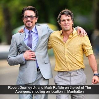 Filmy Marvela - zdjęcia zza kulis