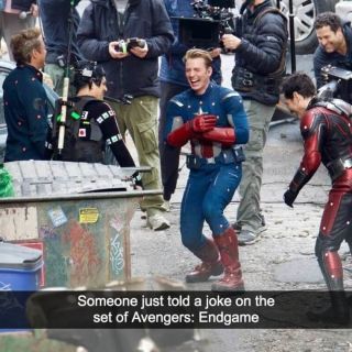 Filmy Marvela - zdjęcia zza kulis