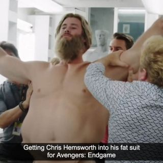 Filmy Marvela - zdjęcia zza kulis