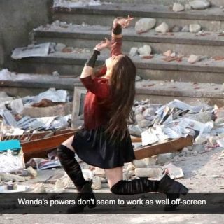 Filmy Marvela - zdjęcia zza kulis