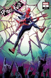 Spider-Punk #1 - okładka alternatywna