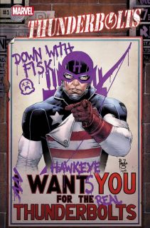 Thunderbolts #1 - okładka alternatywna