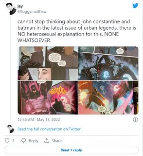 Sugestia biseksualności Batmana - reakcje internautów 