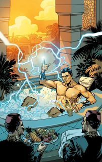 Black Adam #3 - okładka alternatywna