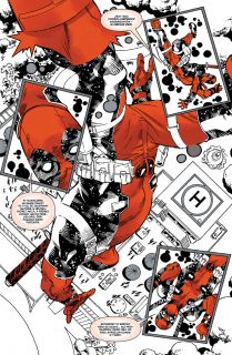 Deadpool. Czerń, biel i krew - plansza 