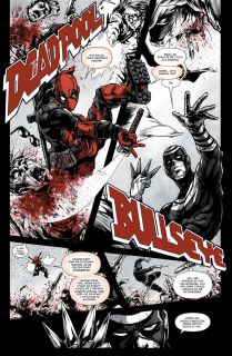 Deadpool. Czerń, biel i krew - plansza 