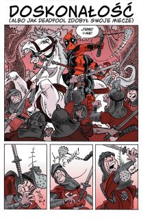 Deadpool. Czerń, biel i krew - plansza 