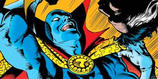 12. Stephen Strange aka Nekromanta (Ziemia-616 w swojej „odwróconej” wersji) – jego historia nie różni się niczym od historii podstawowej wersji postaci z wyjątkiem faktu, że Nekromanta zabił Barona Mordo i tym samym podążył w życiu mroczną ścieżką. Katalog mocy: podobne do Doktora Strange’a z Ziemi-616, jednak z biegiem czasu wzmocnione przez czarną magią. Jedno z odkrytych przez Nekromantę zaklęć pozwalało mu w dodatku poruszać się z szybkością typową dla sprinterów.