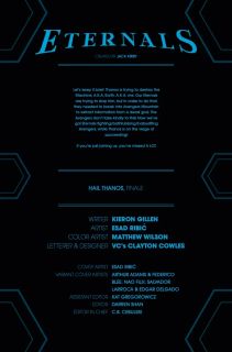 Eternals #12 - plansze