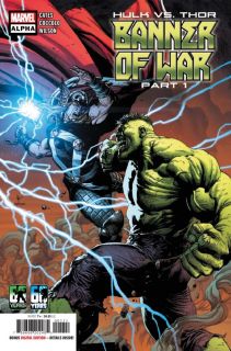 Hulk vs. Thor: Banner of War Alpha #1 - okładka