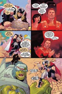 Hulk vs. Thor: Banner of War Alpha #1 - plansze