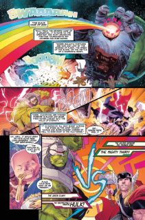 Hulk vs. Thor: Banner of War Alpha #1 - plansze