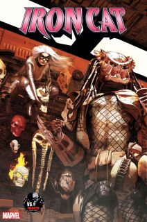 Marvel vs. Predator - okładki alternatywne do poszczególnych komiksów
