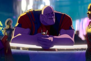 7. Thanos – w świecie „What If… ?” posiada on te same zdolności co podstawowa wersja postaci (oczywiście nie mówimy w tym przypadku o mocach, które Szalony Tytan nabył dzięki Kamieniom Nieskończoności); najprawdopodobniej jest w stanie nad nimi jeszcze lepiej zapanować z racji swojego charakteru i kondycji psychicznej.