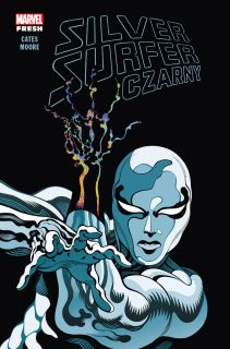 Silver Surfer. Czarny - okładka