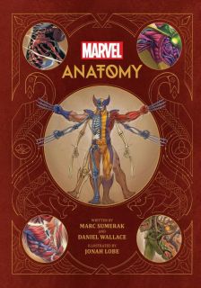 Marvel Anatomy: A Scientific Study of the Superhuman - okładka