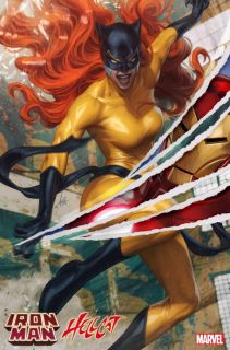 Iron Man/Hellcat Annual #1 - okładka alternatywna