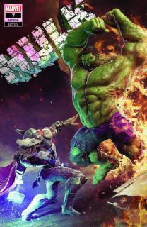 Hulk #7 - okładka alternatywna