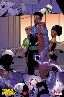 Black Panther #7 - plansze
