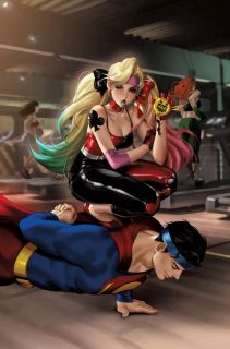 Harley Quinn - okładki alternatywne do innych wrześniowych komiksów