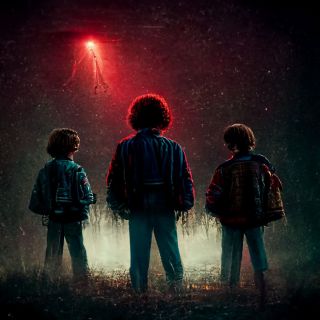 Stranger Things oczami sztucznej inteligencji 
