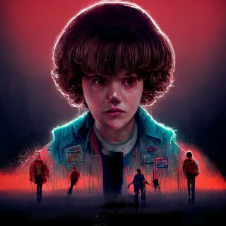 Stranger Things oczami sztucznej inteligencji 
