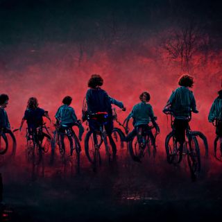 Stranger Things oczami sztucznej inteligencji 