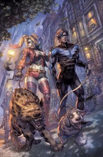 Harley Quinn - okładki alternatywne do innych wrześniowych komiksów