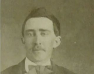 Fotografia człowieka wykonana ok. 1860-1870 roku