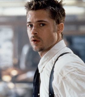 Brad Pitt w filmie Siedem (1995)