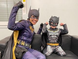 Batgirl - zdjęcie zza kulis