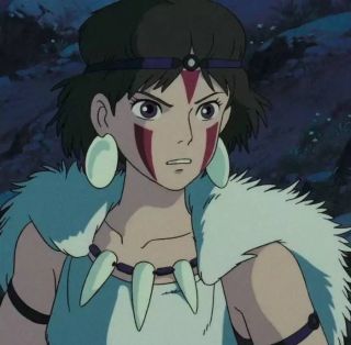 San w anime Księżniczka Mononoke