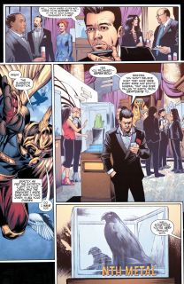 Black Adam — Justice Society Secret Files: Hawkman #1 - plansze
