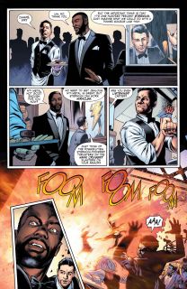 Black Adam — Justice Society Secret Files: Hawkman #1 - plansze