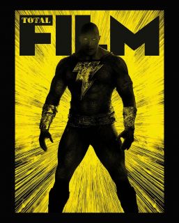 Black Adam - okładki magazynu Total Film