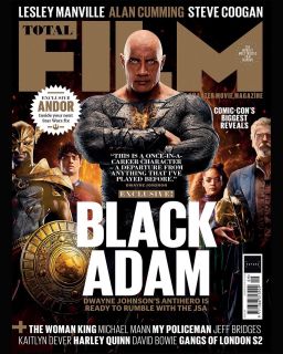 Black Adam - okładki magazynu Total Film