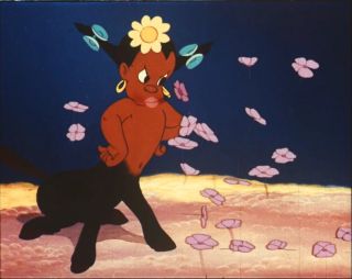 Fantazja (1940) – w tej jednej z najważniejszych animacji Disneya pojawia się sekwencja, w ramach której przedstawiony w karykaturalny sposób, czarnoskóry centaur robi manicure białej centaurzycy, czyszcząc jej kopyta.