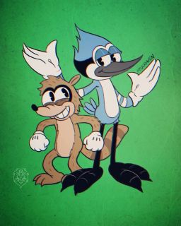 Mordechaj i Rigby (Zwyczajny serial)