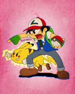 Ash Ketchum i Pikachu (Pokemony)
